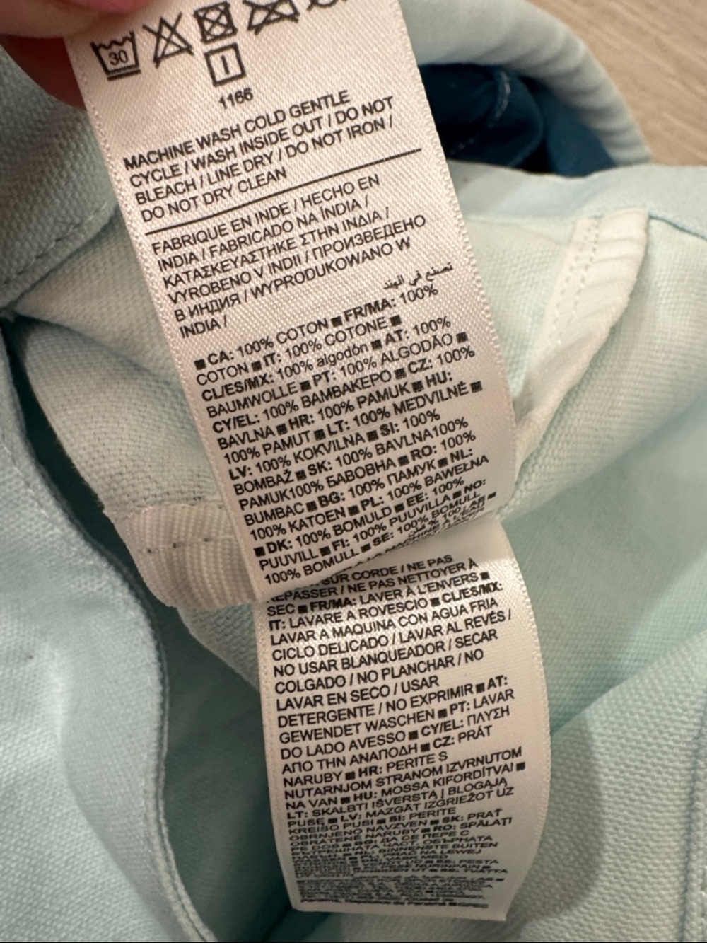 ATHLETA Ombré Blue Beach Bag - Picture 5 of 5